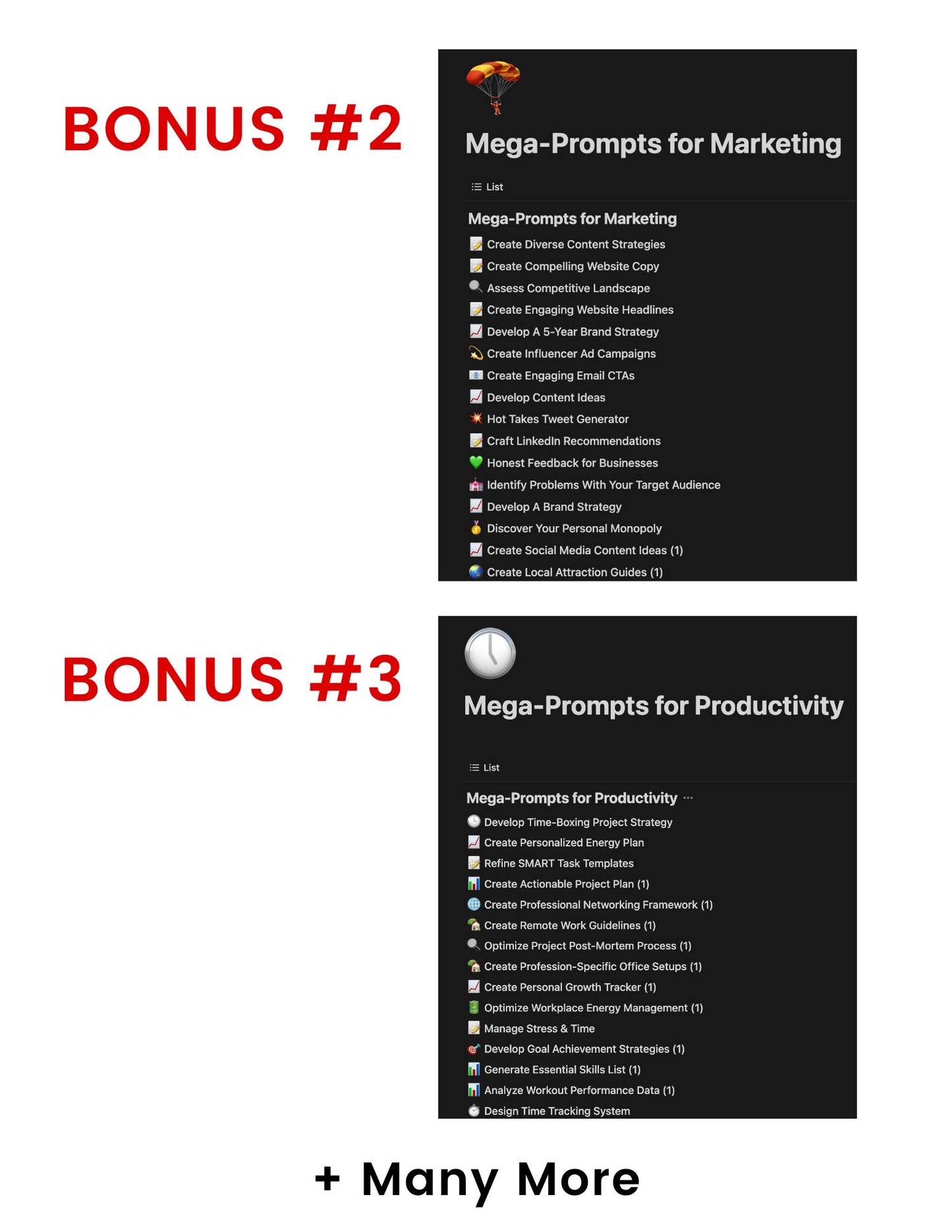 All Products in ONE - Beginner Friendly Prompts